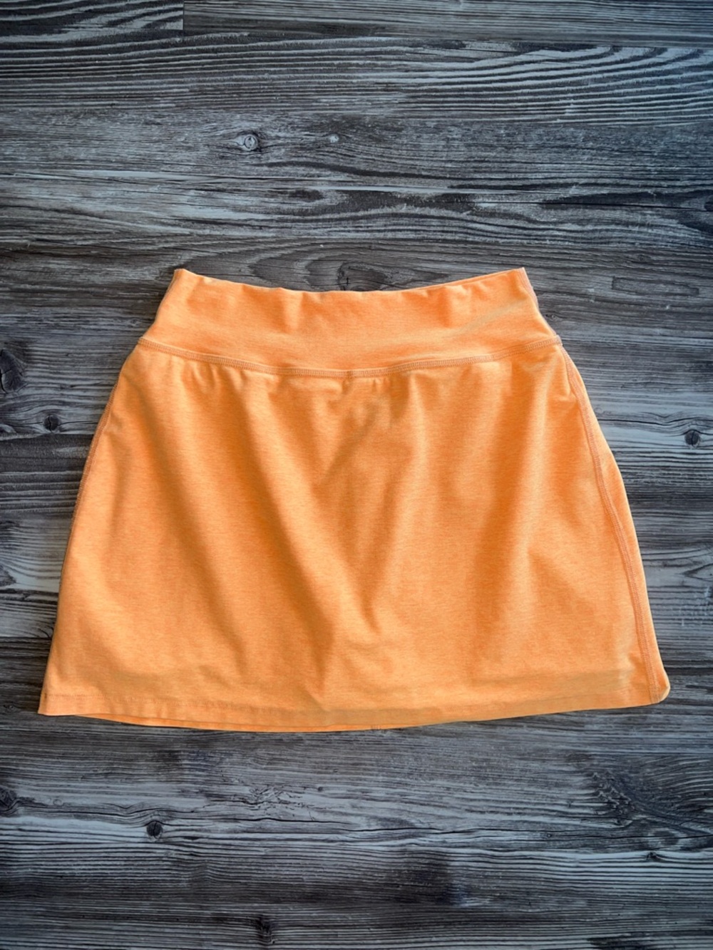 Beyond Yoga Spacedye Heathered Orange Skirt Skort Size Large